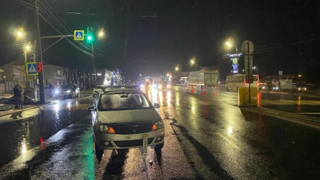 Иномарка сбила ребенка на пешеходном переходе во Владимире