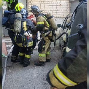 В Коврове на пожаре в многоэтажке пострадал мужчина