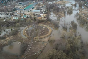 Как выглядит затопленный Киржач с высоты птичьего полета?