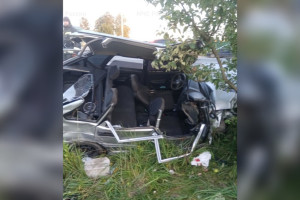 Под Киржачом спасатели вызволили пострадавшего в ДТП