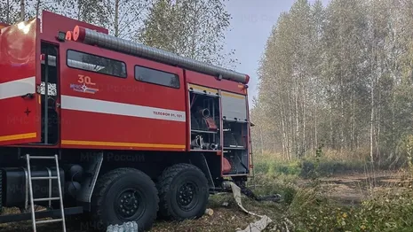 В Гусь-Хрустальном обнаружили очаг тления торфяников