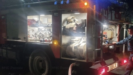 В Камешково при пожаре эвакуировали 4 человека