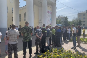 Еще 20 добровольцев из Владимира отправились в зону СВО