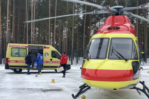 Медики доставили пациента из Мурома в Москву на вертолете для пересадки сердца