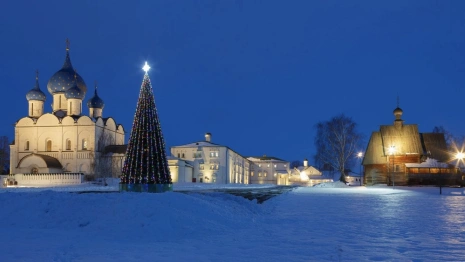 Суздальский Кремль опроверг информацию о плате в 450 рублей за просмотр елки