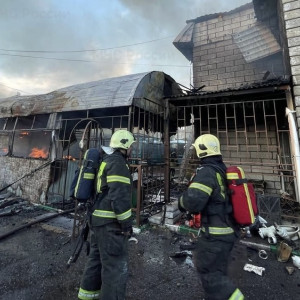 В Коврове при пожаре в магазине пострадал человек