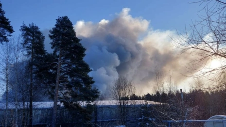 В Судогде воздух после пожара на швейной фабрике признали безопасным