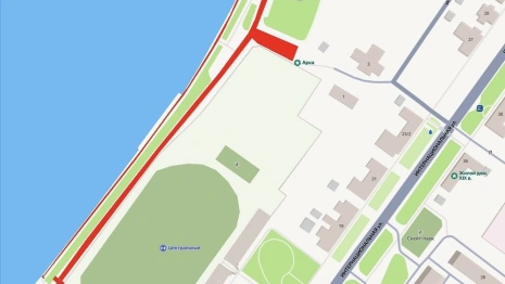 В Гусь-Хрустальном ограничили проход по набережной имени Ковалева