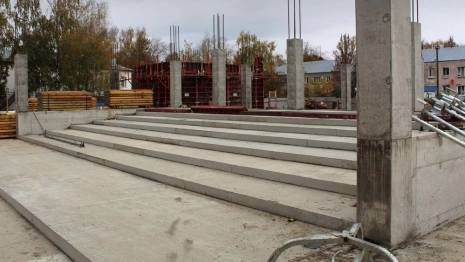 На месте будущего культурного центра в Вязниках появился фундамент