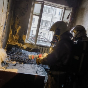 При пожаре из-за курения во Владимире погиб человек