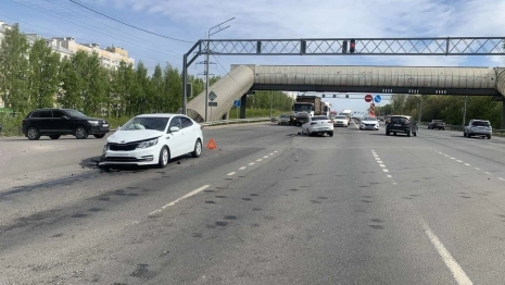 Во Владимире на Куйбышева столкнулись 2 иномарки