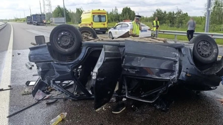 В ДТП на М-12 в Муроме погибли 2 пассажира «ВАЗа»