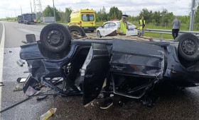 В ДТП на М-12 в Муроме погибли 2 пассажира «ВАЗа»