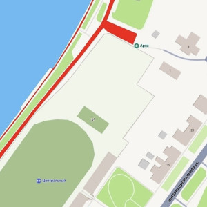 В Гусь-Хрустальном ограничили проход по набережной имени Ковалева