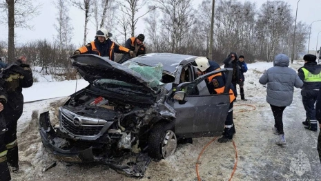 На трассе М-7 во Владимирской области в метель произошло ДТП с пострадавшими