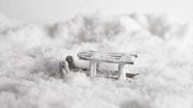 В Коврове девочка провалилась в снег и не смогла выбраться