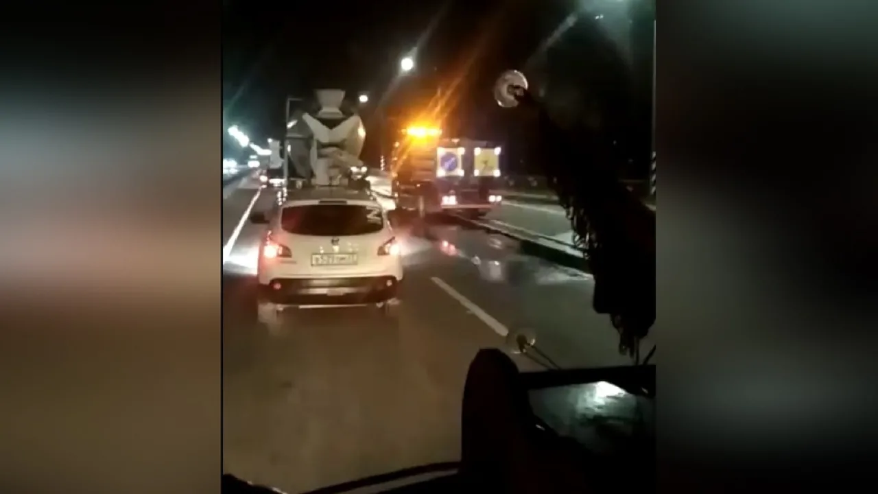 Появилось видео с места аварии с 3 фурами на М-7 Волга перед Покровом  