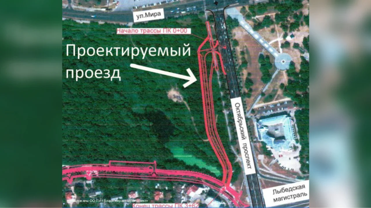 Во Владимире показали проект дублера Октябрьского проспекта