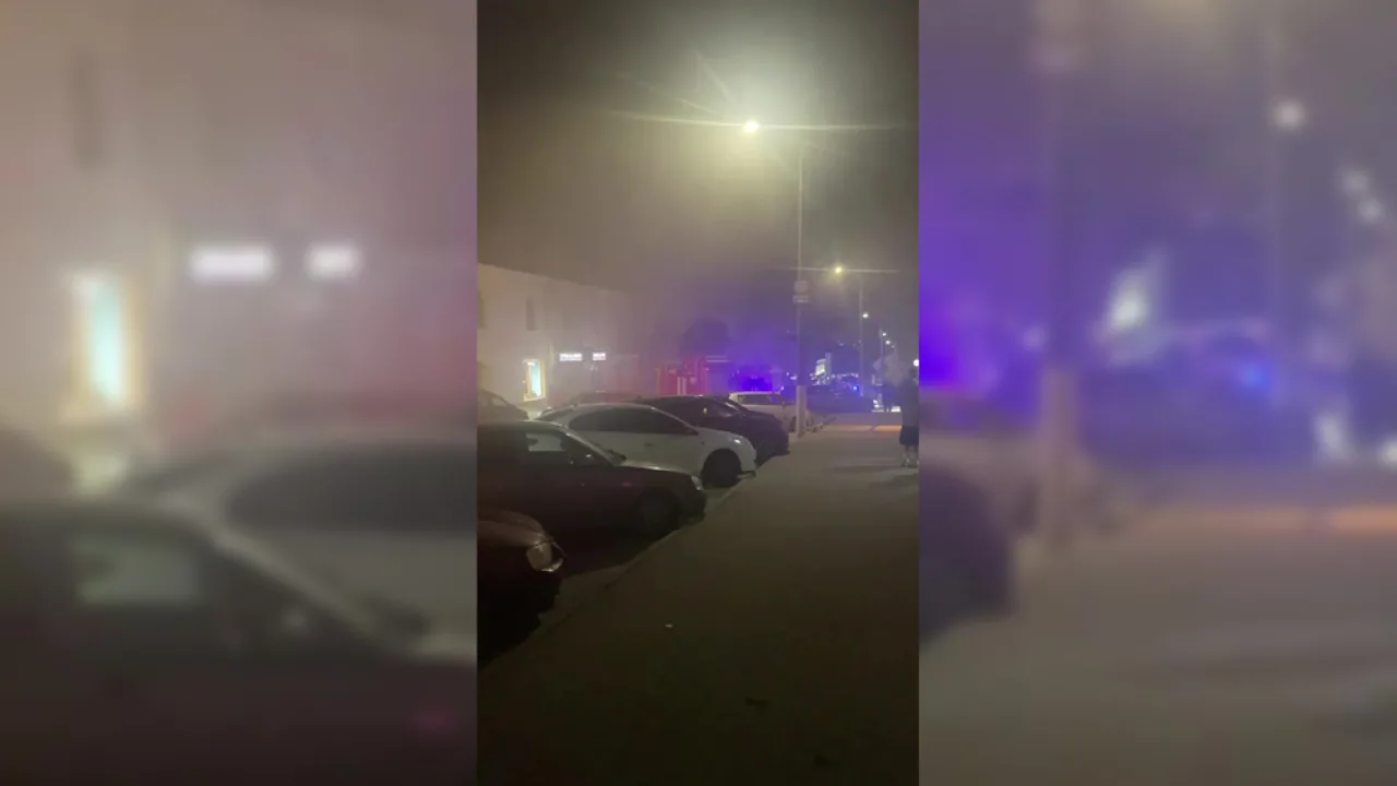 Во Владимире загорелся ресторан «Грильмания»
