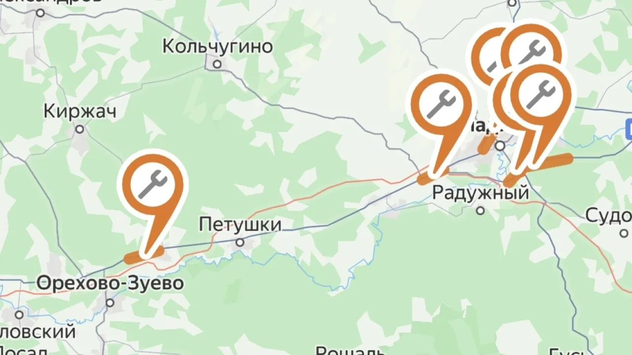 На двух трассах во Владимирской области введут ограничения