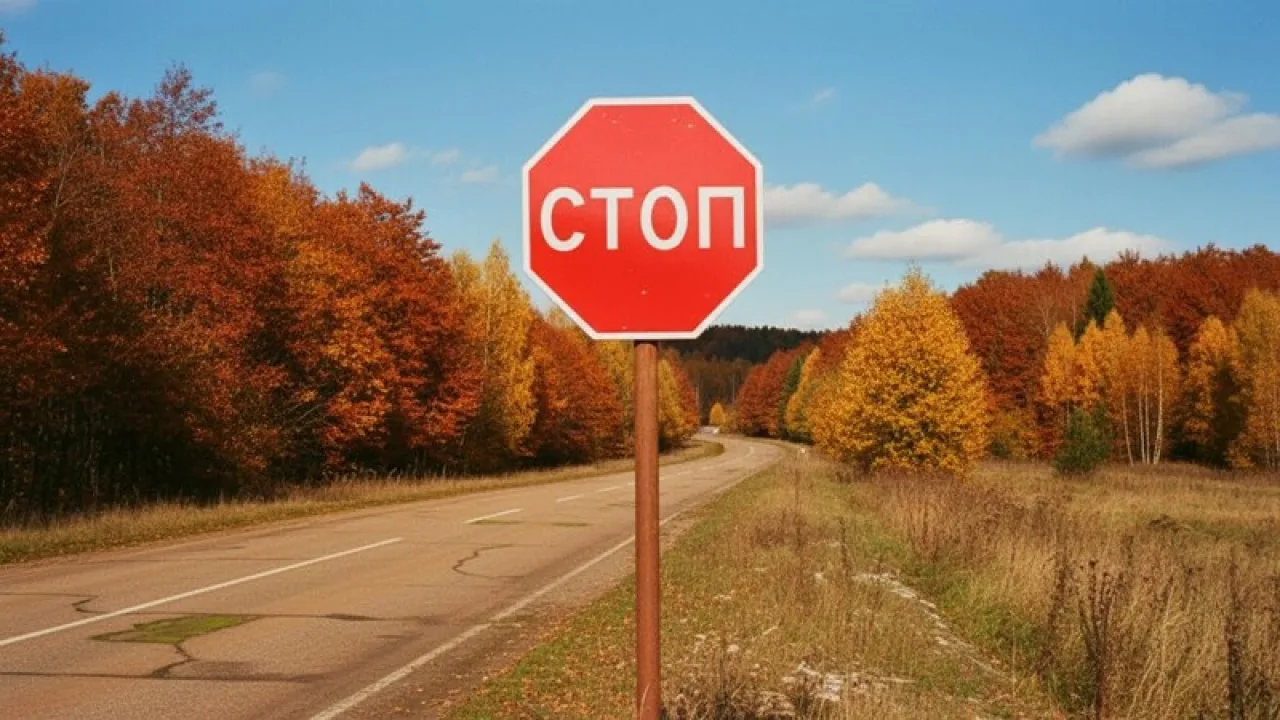 В Гусь-Хрустальном районе иномарка влетела в светофор