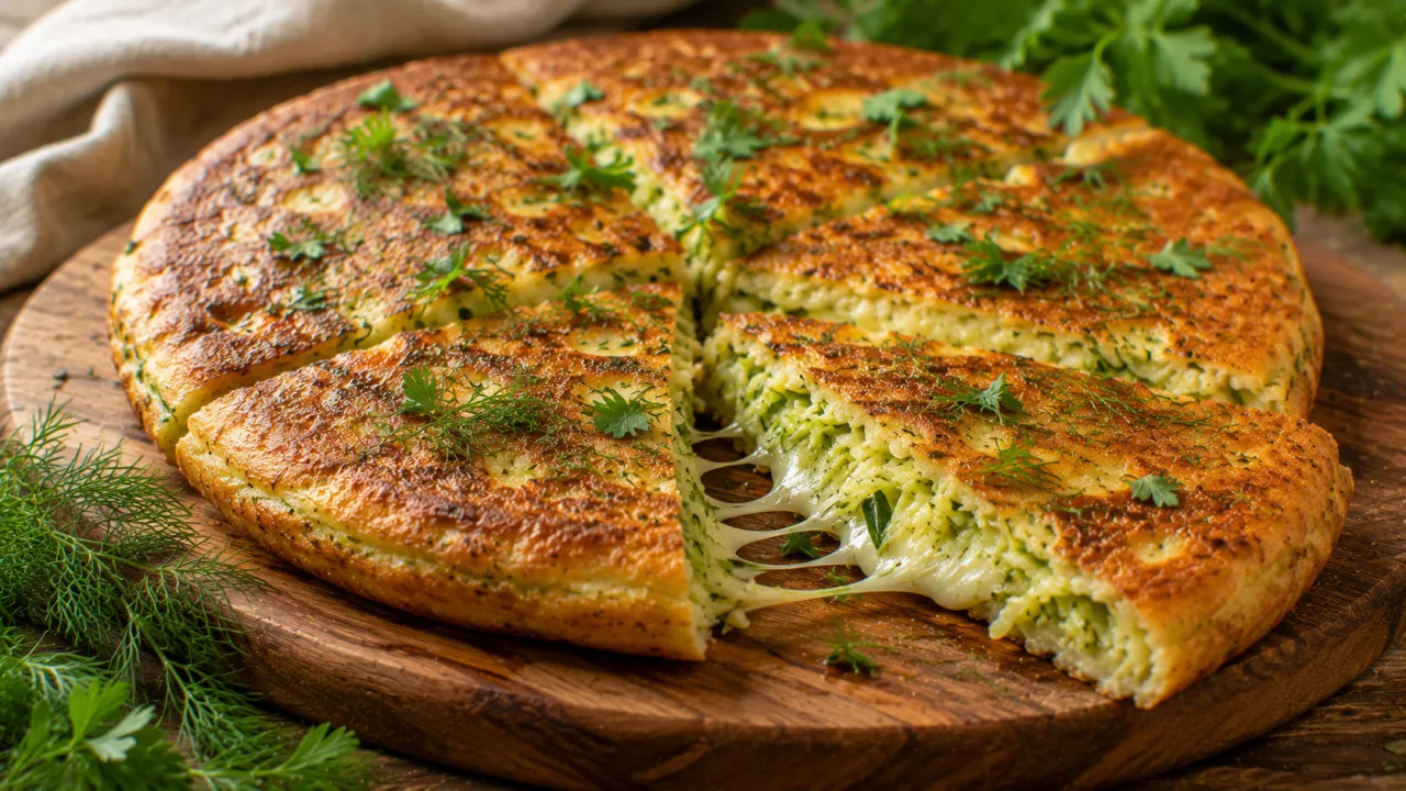 Хачапури из кабачков за 10 минут — ни теста, ни дрожжей: вкуснейший быстрый завтрак