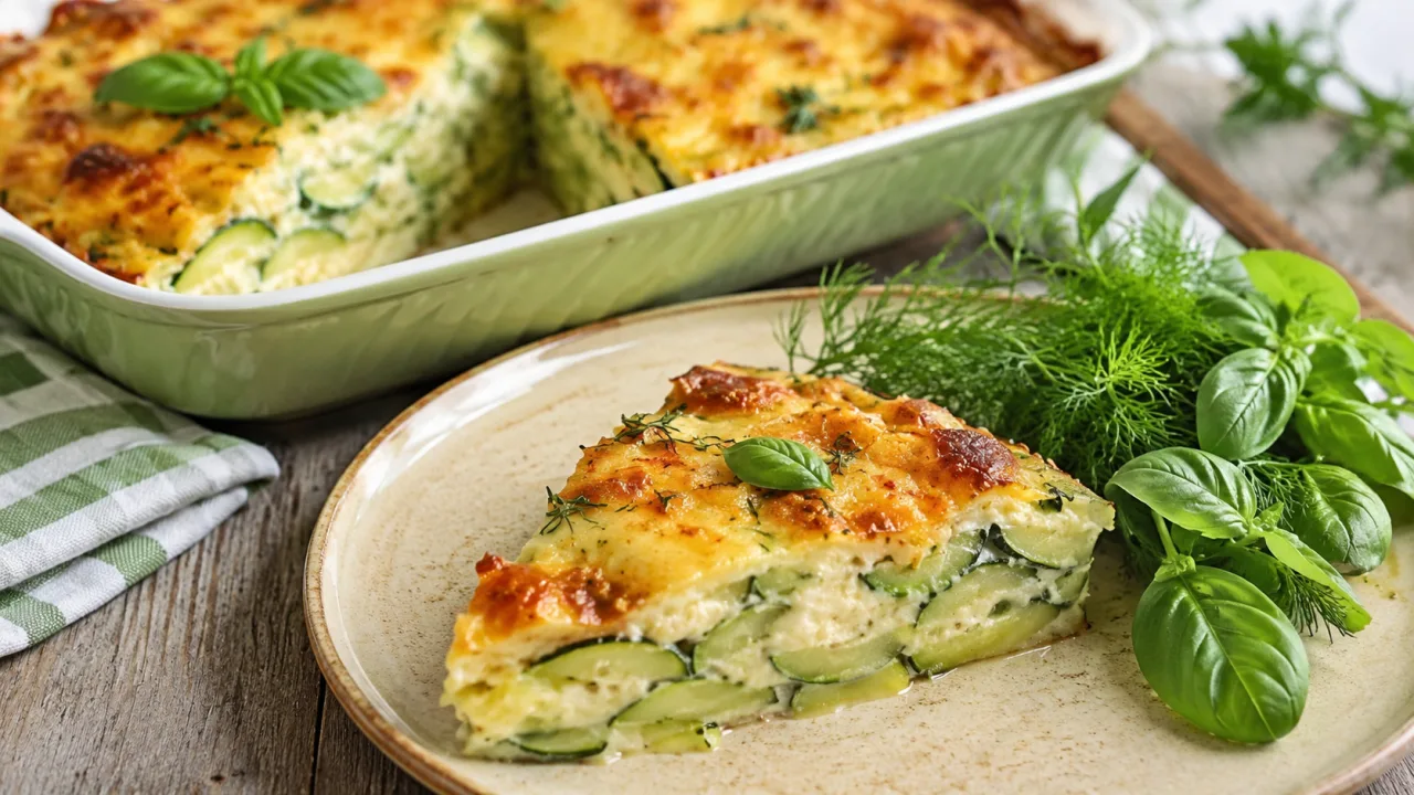 Кабачковый гратен вместо картофельного — тот же сырный вкус, а калорий в два раза меньше