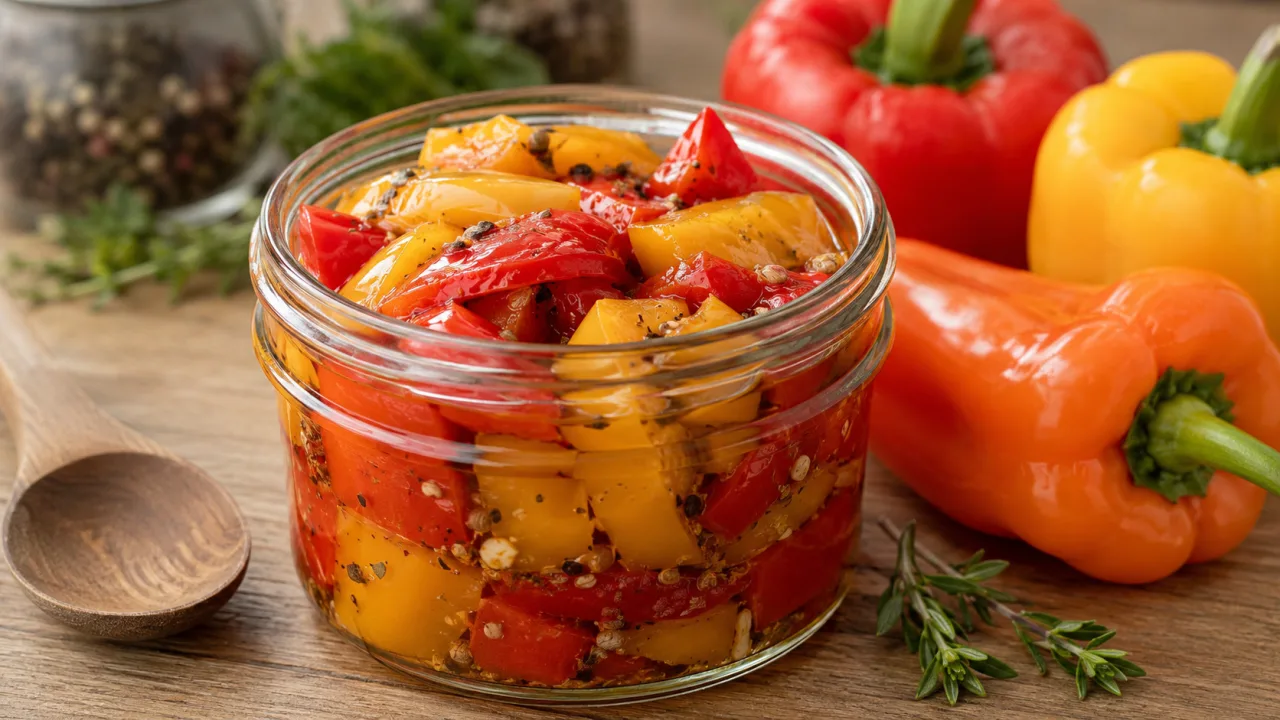 Маринованный перец на зиму — слаще и вкуснее магазинного: идет на ура и на хлеб, и под горячее