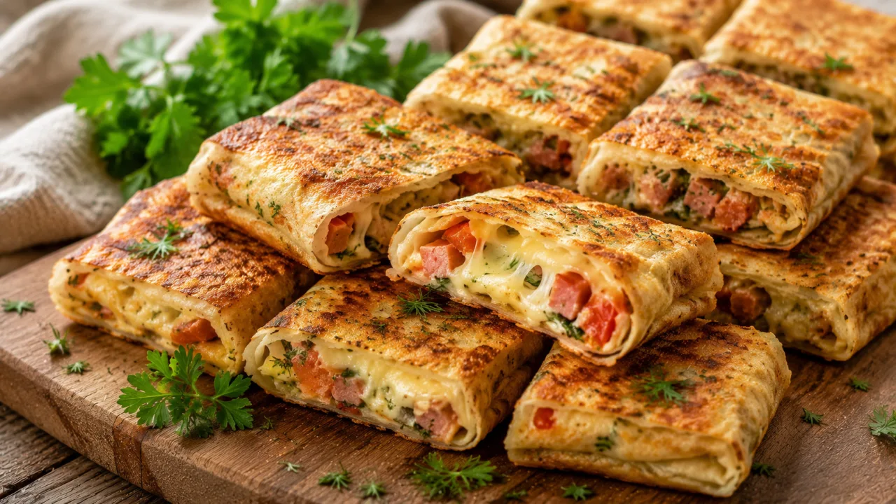 Моментальная закуска из лаваша: сырная вкуснятина для завтрака или перекуса — дети сметают за минуту