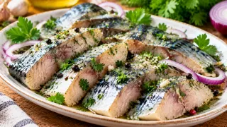 Вкуснее селедки в сто раз: нежная малосольная скумбрия сводит с ума — пойдет и к картошке, и на черный хлеб