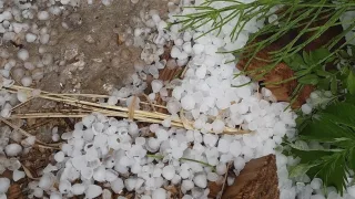 Города Владимирской области засыпало градом