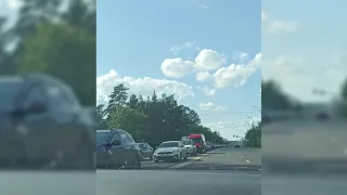 Во Владимире мертвую пробку в Загородном сняли на видео