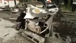 В ДТП под Ковровом разбились две компании молодежи: 1 человек погиб и 5 пострадали