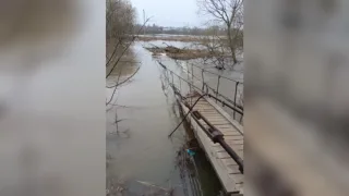 Паводок добрался до Киржачского района