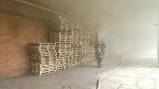 Во Владимире из загоревшегося склада «Светофора» эвакуировали 34 человека