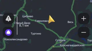 Жители Владимирской области пожаловались на сбои в работе «Яндекс навигатора»