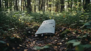 Обломки сбитого в Судогодском районе БПЛА показали на фото и видео