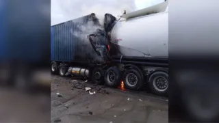 Последствия смертельной аварии под Владимиром ликвидировали с помощью крана
