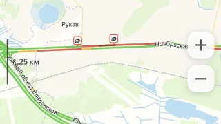 Во владимирском микрорайоне Энергетик авария затормозила движение