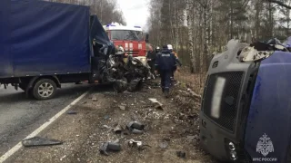 В Муромском районе две ГАЗели столкнулись «лоб в лоб»