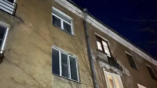 Во Владимире рухнули балконы жилого дома