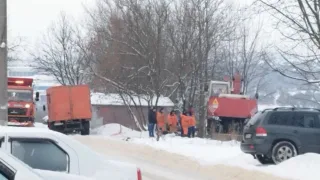 В Добром во Владимире прорвало водопровод