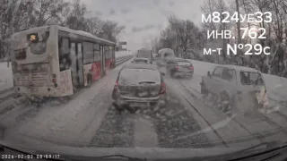 Во Владимире решившего прокатиться по встречке водителя автобуса №29 лишат прав