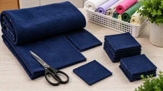 Гребу пачками флисовые пледы по 79 рублей из Fix Price и режу: они заменяют целую гору дорогих хозяйственных предметов