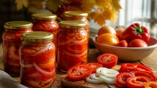 Узбекский «Ачучук» на зиму: в 10 раз вкуснее лечо — банки улетают за минуту
