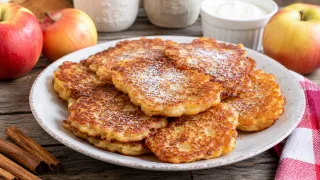 Когда шарлотку печь лень: готовлю вкуснючие яблочные драники — сочные кругляшки идут на ура