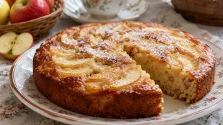 Беру 3 яблока и стакан кефира — через 30 минут готова вкуснятина проще шарлотки: пирог-лентяй на сковороде