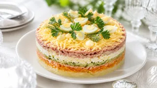 Салат «Королевская мантия» за 30 минут: вкуснее «Оливье» и «Шубы» - придумали именитые шефы