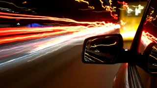 В Собинском районе на трассе М-12 полностью сгорел легковой автомобиль