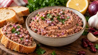 Вкуснее и нежнее паштета: эту намазку из фасоли с луком не стыдно поставить на любой стол — беспроигрышный вариант